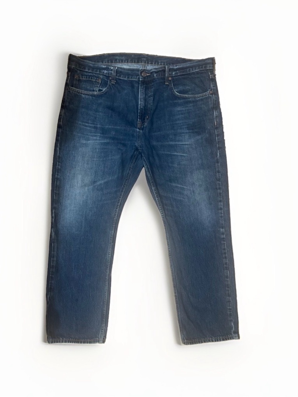 Old Navy Men's Straight Jeans in Dark Blue Wash 40x30